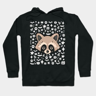 Kawaii Raccoon Halloween Hoodie